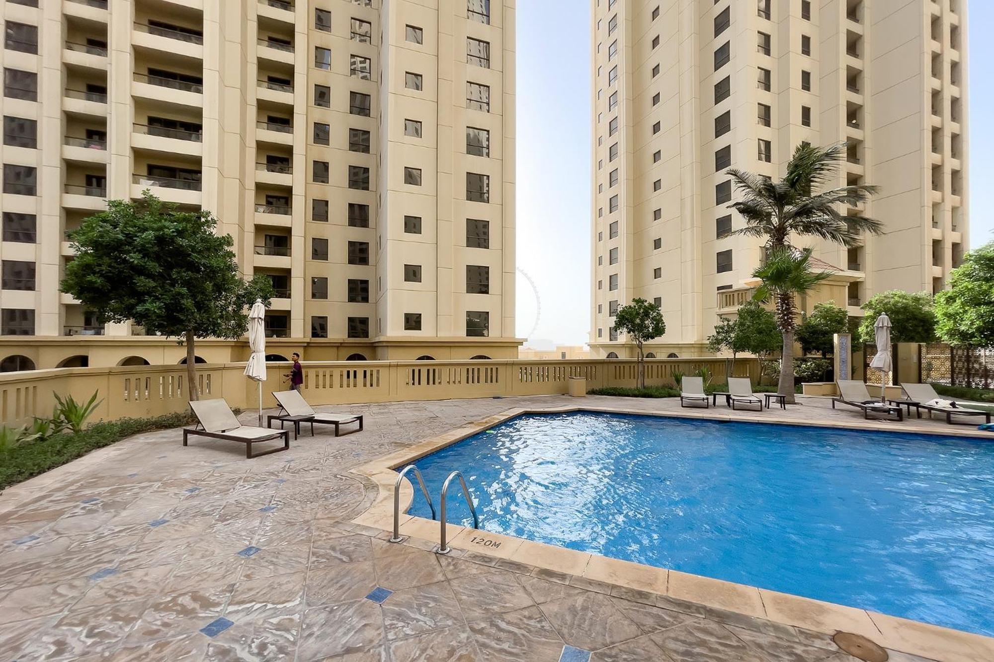 Premium 2Bdr Apartment See View Bahar 4 Jbr Dubai Buitenkant foto