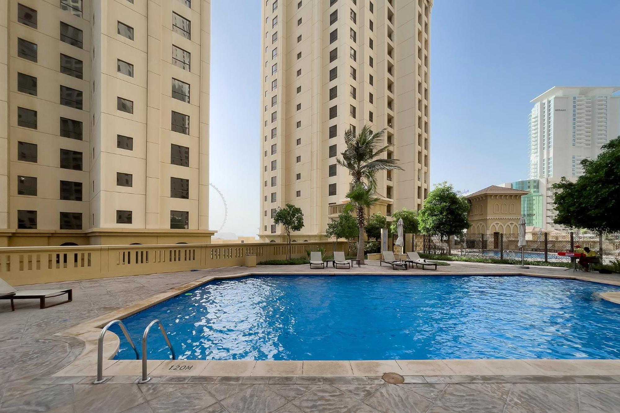 Premium 2Bdr Apartment See View Bahar 4 Jbr Dubai Buitenkant foto